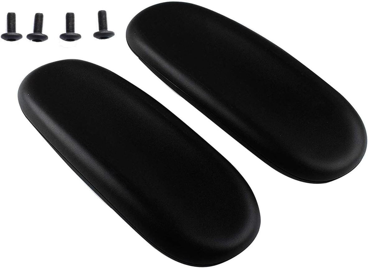 Adjustable Office Chair Arm Rest Replacement Fits Most Styles with Mounting Holes-image