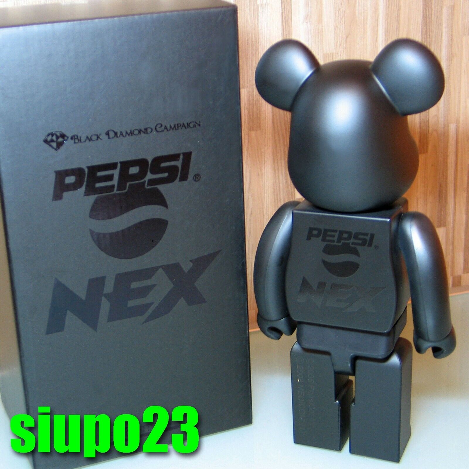 BE@RBRICK PEPSI NEX Black Diamond 100%-