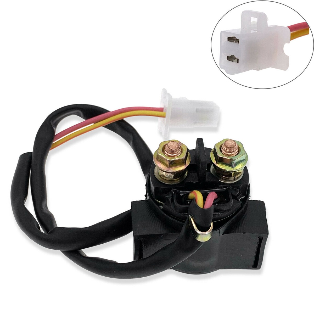Caltric Starter Solenoid Relay Compatible With Yamaha Xv750