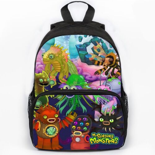 My Singing Monsters Backpack Waterproof Schoolbag Travel Bag Sport Backpacks - Picture 14 of 51
