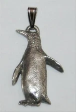 Penguin Harris Fine Pewter Pendant USA Made