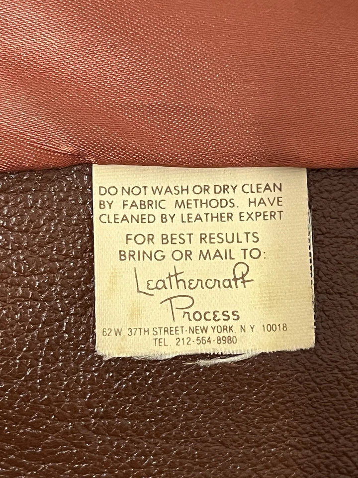 1970’s Men’s 42T Starsky Hutch Leather Disco Fight Club Saturd Night Fever *Flaw - Изображение 3 из 4