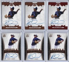 2015 Leaf Ultimate Draft PETER LAMBERT Bronze Foil RC Auto Rockies #44 Overall