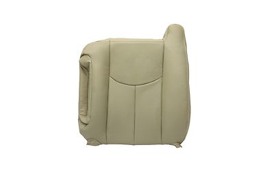 2003 2004 2005 2006 Chevy Suburban Driver Bottom & Top Leather Seat Cover Gray