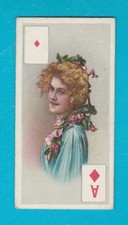 BEAUTIES (P/C INSET)  -  B.A.T. CO. LTD.  -  ACE  OF  DIAMONDS  -  1908