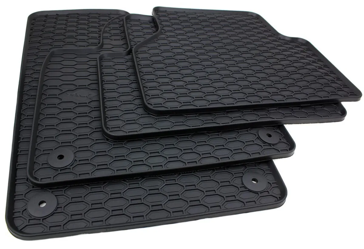 Fußmatten passend für VW Tiguan 5N Gummimatten Premium Qualität  Allwettermatten