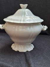 Große Terrine ZELL am HARMERSBACH um 1895 Steingut oder Porzellan? Rar! - MUSEAL