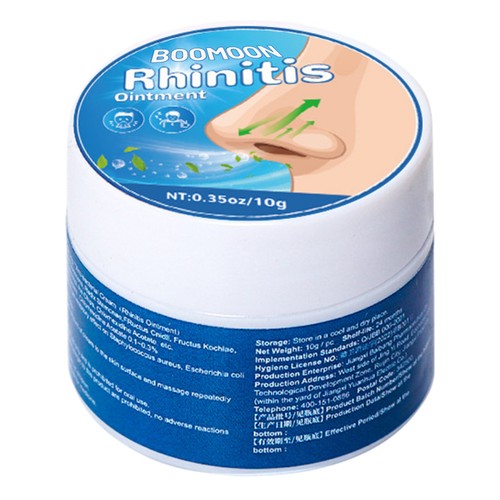 Nasal Essential Cream Rhinitis Sinusitis Nasal Congestion Treatment Natural Mint