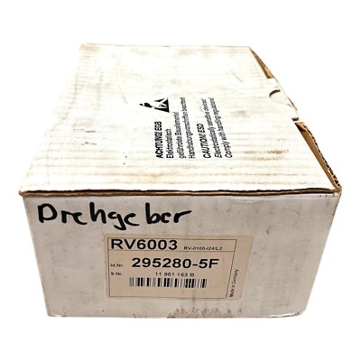 1x IFM RV6003 Drehgeber RV-0100-I24/L2 RV 6003 Encoder 295280-5F