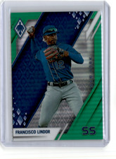 2022 Panini Chronicles  #23 Francisco Lindor Green Phoenix /99
