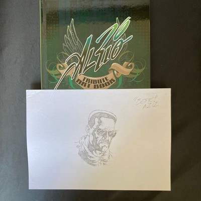 Al Rio Art Book WITH SKETCH #5, 80-Page Hardcover Art Book, Great Quality, NEW
