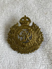 WWII Royal Canadian Engineers Hat Cap Badge Army — photo 2