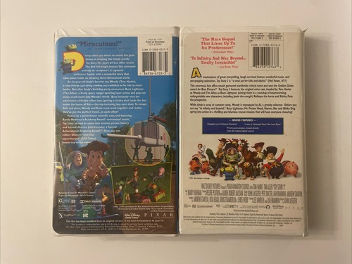 Toy Story 1 and 2 VHS - Picture 2 of 4