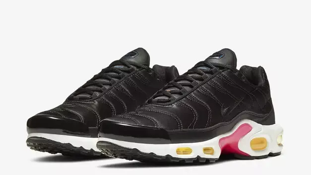 Womans Nike Air Max Plus TN Black Pink Orange Trainers DC4465 001
