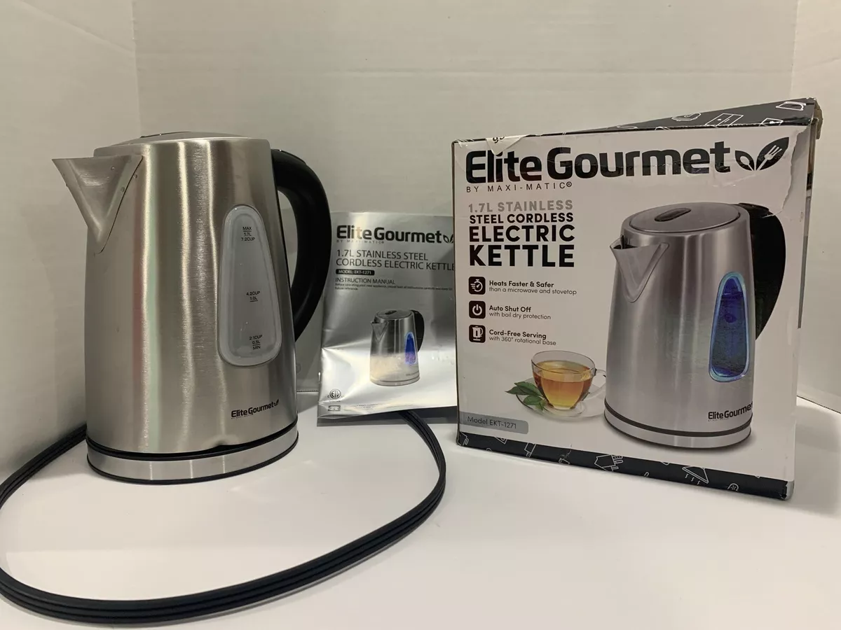 Elite Gourmet EKT-1271 Liter Electric Kettle User Manual