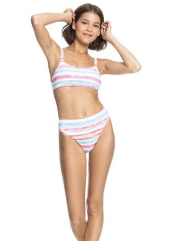 Roxy Parte Inferior De Bikini De Diseño Clásico Para Mujer En