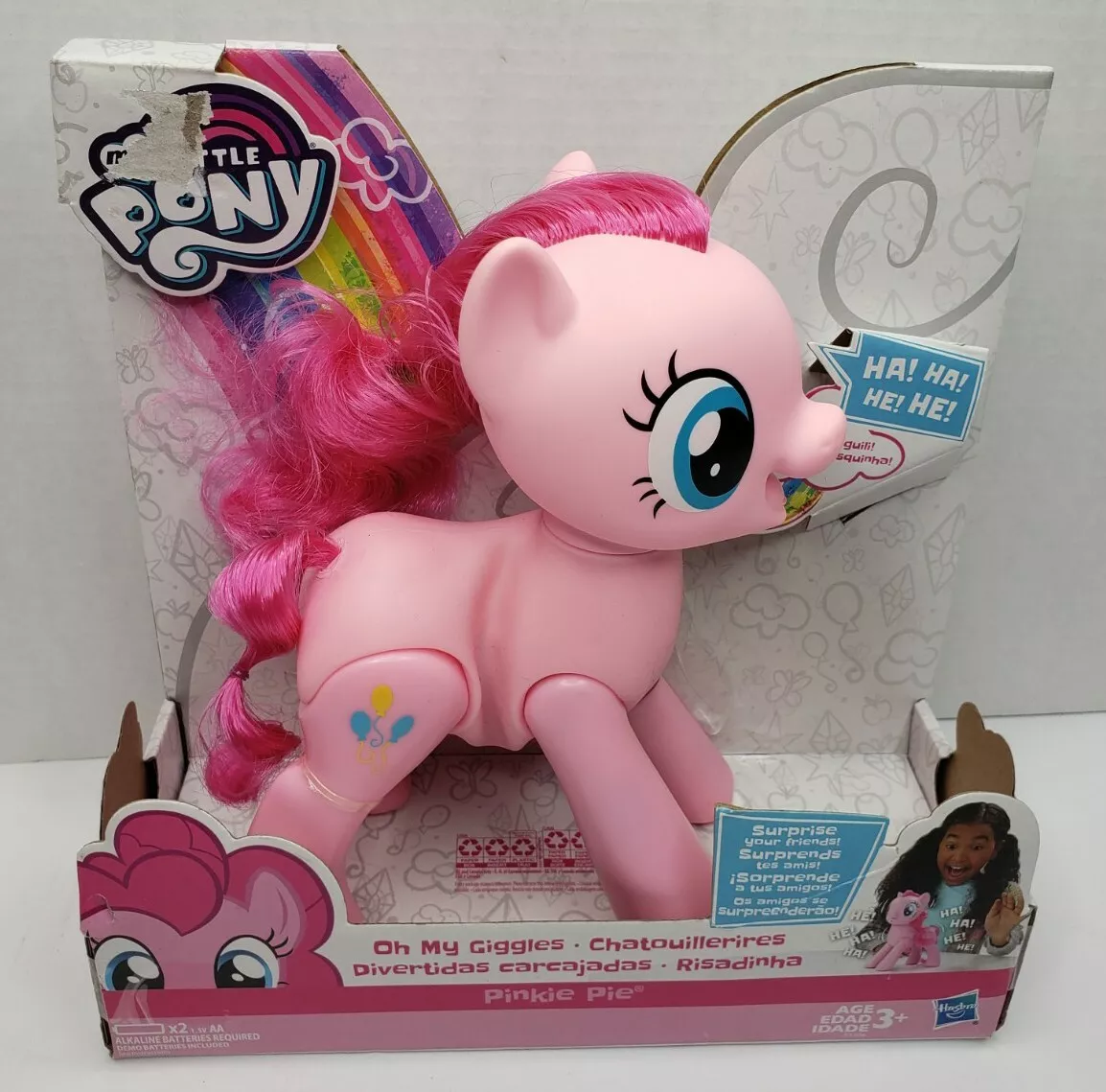 Hasbro Brinquedo My Little Pony Pinkie Pie Risadinhas