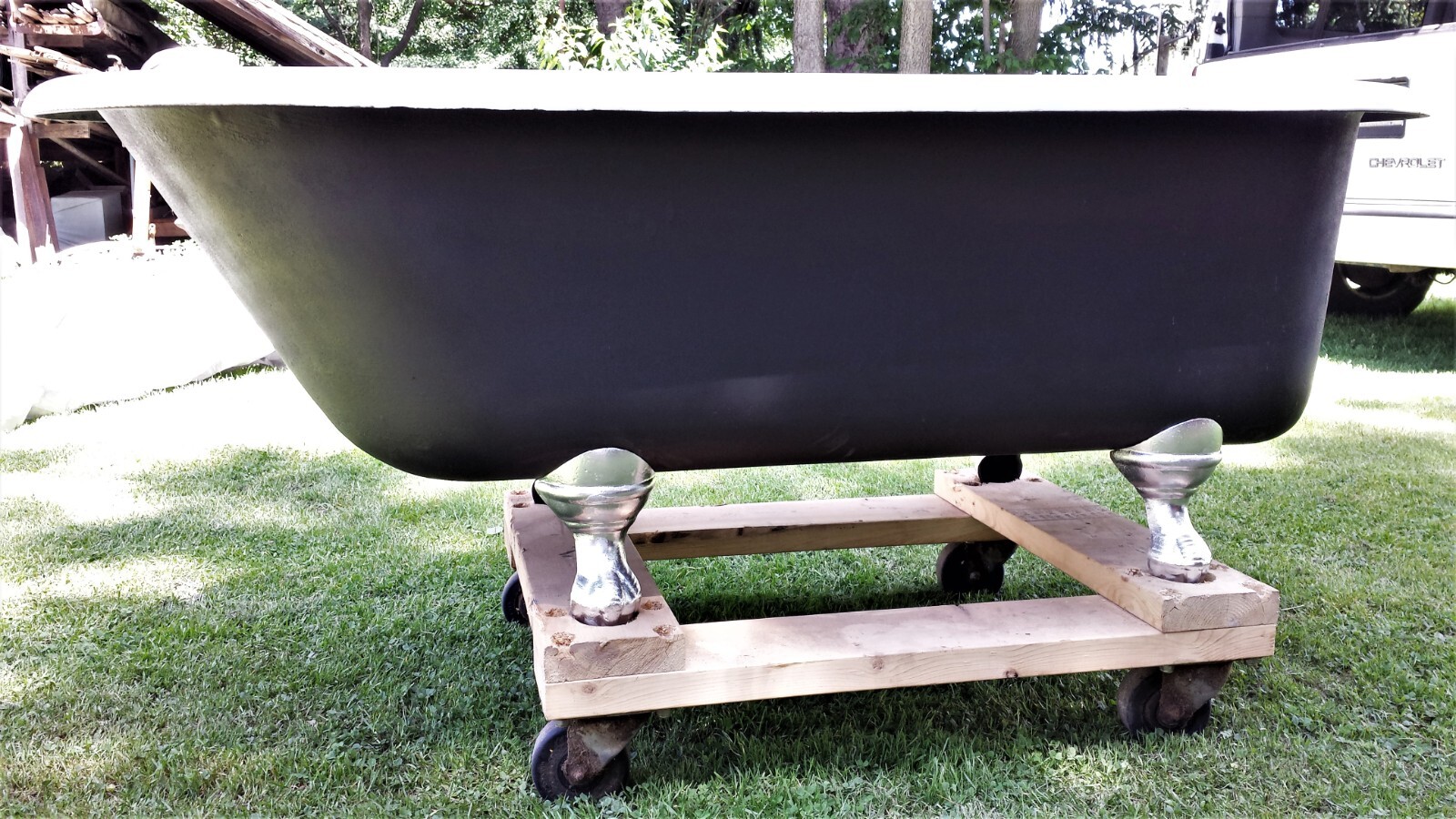 Vintage Antique Cast Iron Ball & Claw Bath Tub eBay