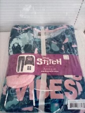 NWT DISNEY STITCH PLUS SIZE 2X 18W-20W PAJAMA SET