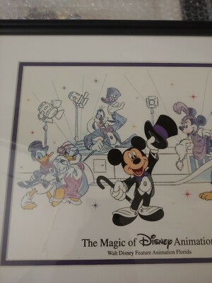 Disney Cel The Magic of Disney Animation Art Lights Camera Action