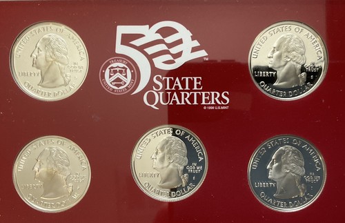 2007s Silver & 2007s Clad Proof Quarter Set - Picture 4 of 5