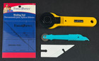 Lot of Various Quilting Tools 45mm Olfa Rotary Cutter Binding Tool Oxmoor Point+
