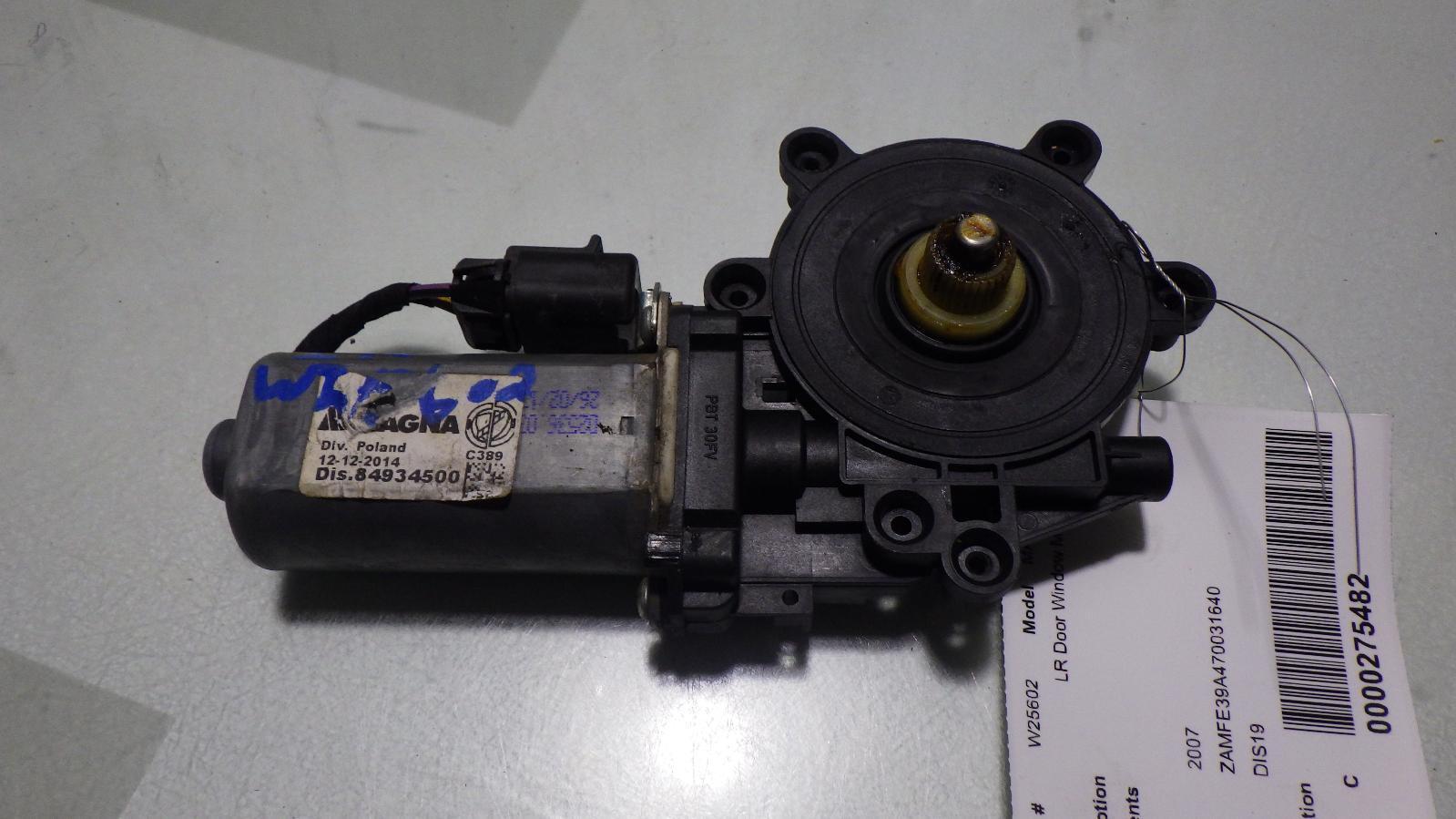 MASERATI LR Door Window Motor  2007