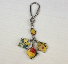 Disney Winnie The Pooh Keychain Purse Charm Pooh Bear Hunny Bees