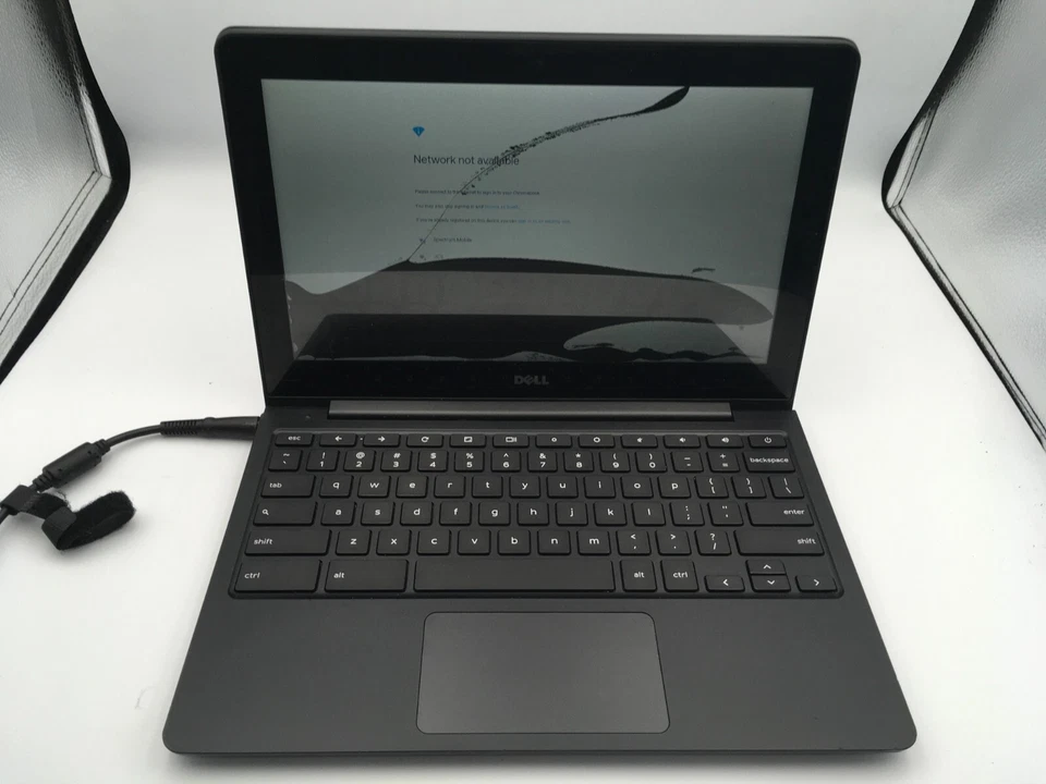 Lot of 2 Dell Chromebook 11 CB1C13 Celeron 2 GB Ram 16 GB SDD For Parts- FT - Image 3 of 4