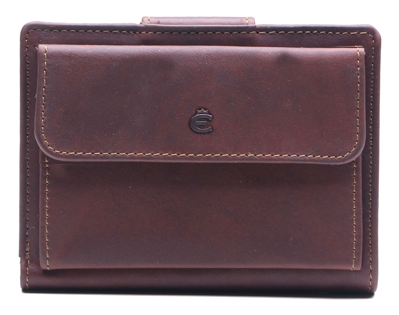 Esquire purse Dallas Wallet Vertical Brown