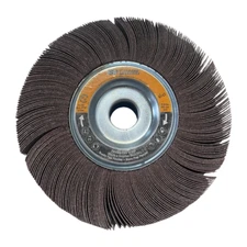 Standard Abrasives 8" x 2" x 1" Unmounted Flap Wheel 60 Grit Aluminum Oxide