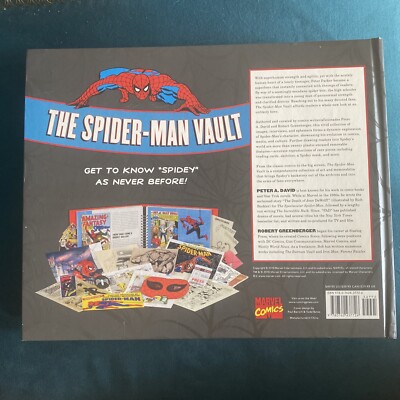 The Spider-Man Vault : A Museum in a Book by Peter David and Bob