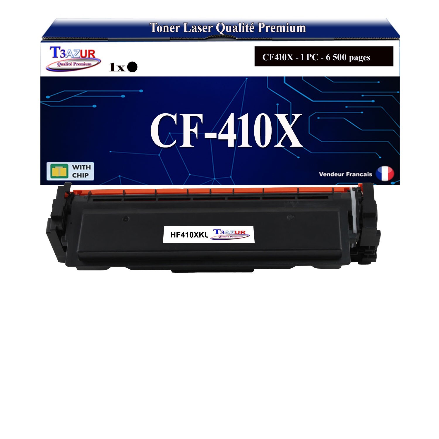 Toner CF410X Noir HP Color LaserJet Pro M452dn pour imprimer vos dossiers au bureau