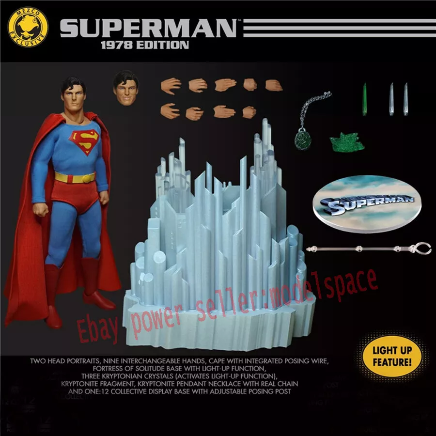 Mezco 1:12 Superman 1978 Movie Version Christopher Reeve Action
