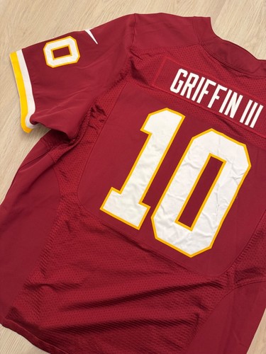 Nike On Field Elite Robert Griffin III Washington Redskins NFL Jersey 56 Men 3XL - Picture 14 of 22