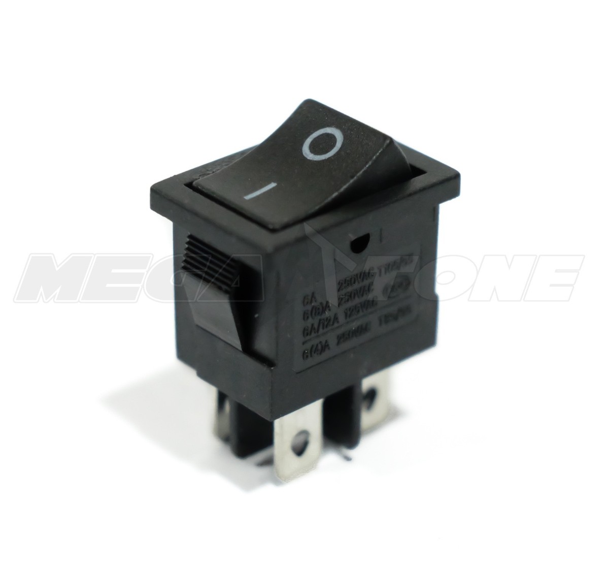 DPST KCD1 Mini Rocker Switch On-Off 6A/250VAC T85 - High Quality