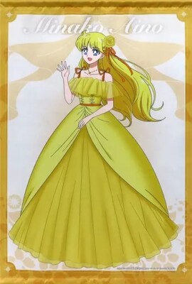 [Tapestry Wall scroll] Minako Aino Flower Dress Sailor Moon B2 size from  Japan | eBay