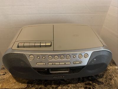 Sony CFD-S05 CD/Headphone Jack/CD-R Playback/Radio/CD-RW