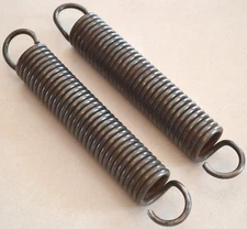 1961-1964 Ford Galaxie Hood Hinge Springs, Coil-type FoMoCo 1962 1963, New Pair!