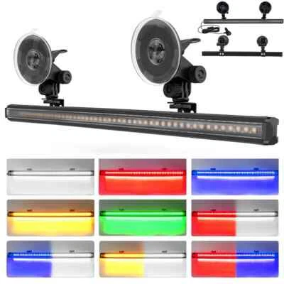 48LED Auto Blitzlicht Frontblitzer Warnleuchte Dash Strobe Notfall Warnung NEU - Bild 1 von 4