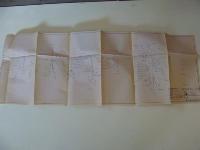 Disegno Maserati Biturbo cablaggio plancia - Immagine 2 di 4