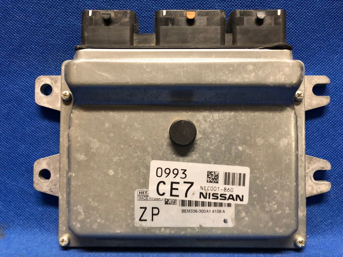 NISSAN VERSA 1.6L ECM ECU MODULE PCM DENSO NEC001-860 CE7 | eBay