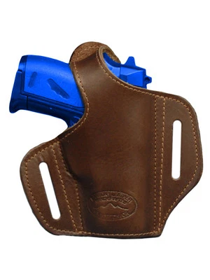 NEW Barsony Brown Leather Pancake Gun Holster Smith&Wesson Mini-Pocket 22 25 380