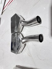 1970-74 Cuda Barracuda Hemi 2stainless Exhaust Tips 1970-74 Cuda Barracuda Hemi 2stainless Exhaust Tips