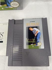 Jack Nicklaus' Championship Golf (NES Nintendo Entertainment System) Box Manual