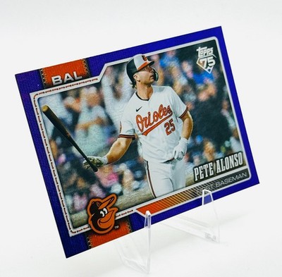 PETE ALONSO /250 - SP PURPLE HOLO FOIL #400 - 20262 Topps Series 2 ORIOLES