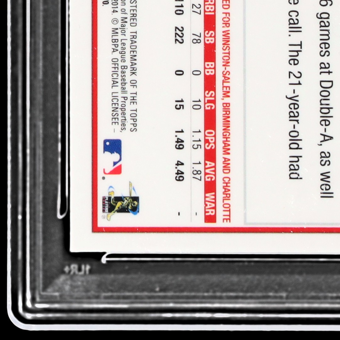 2014 Topps Chrome Mookie Betts #US20 PSA 10 RC Update Baseball Gem Mint Us-20 view 10