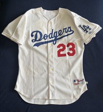 Dodgers Eric Karros Game Used Jersey 2001 Please Read