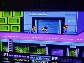 Double Dragon II The Revenge Nintendo NES Game Cartridge Tested 