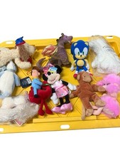 Vintage lot Of 10 Plush Toys Disney TY